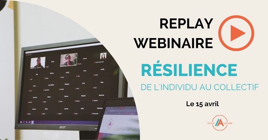 bannière webinaire résilience de l'individu au collectif