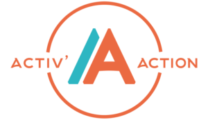 Logo Activ'Action sur fond transparent